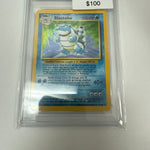 Pokemon Base Set Blastoise Holo #2/102 PSA 5