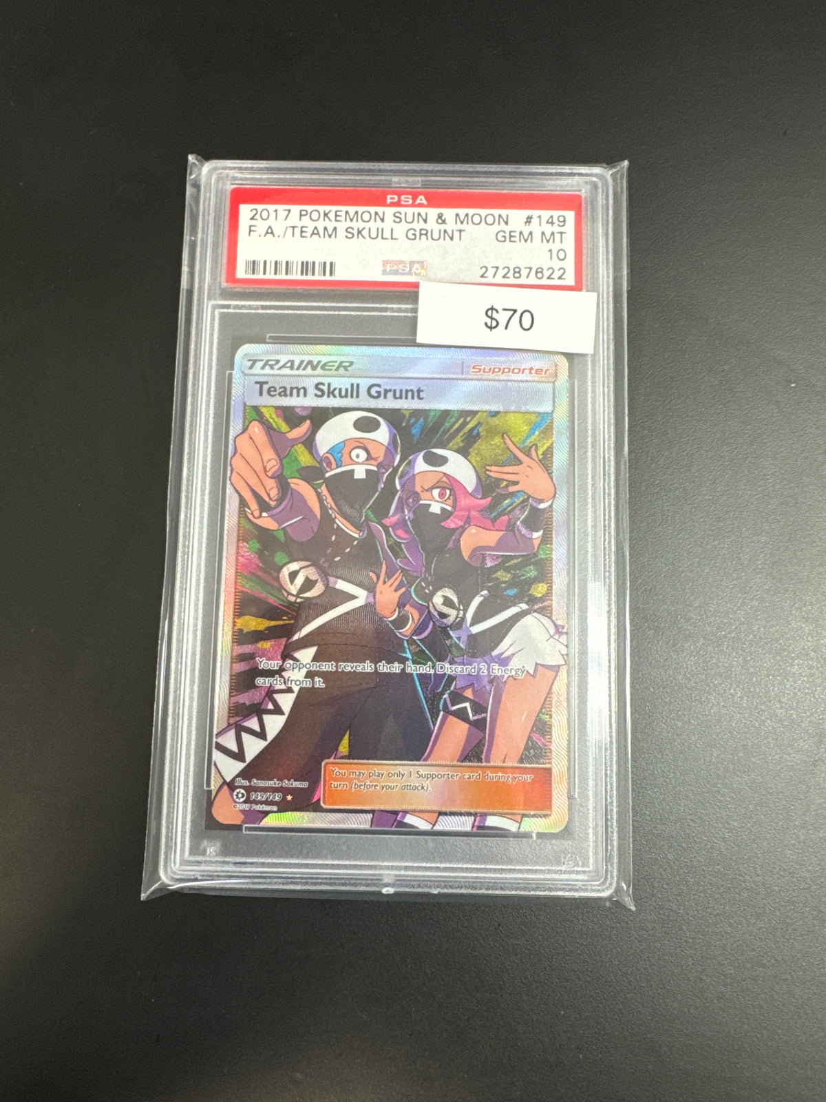 Pokémon Team Yell Grunt 149 PSA 10
