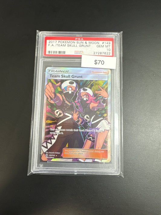 Pokémon Team Yell Grunt 149 PSA 10