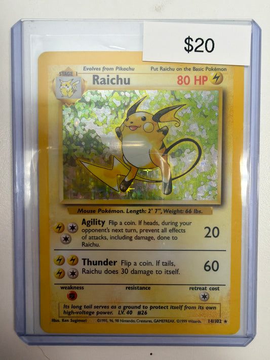 Pokemon Raichu 14/102