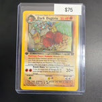 Pokemon Dark Dugtrio Rocket 6/82 1st ED. NM