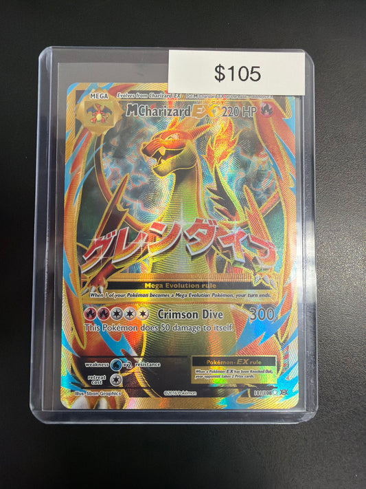 Pokemon M Charizard EX #101/108