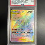 Pokemon Reshiram & Charizard GX Secret #217 PSA 9