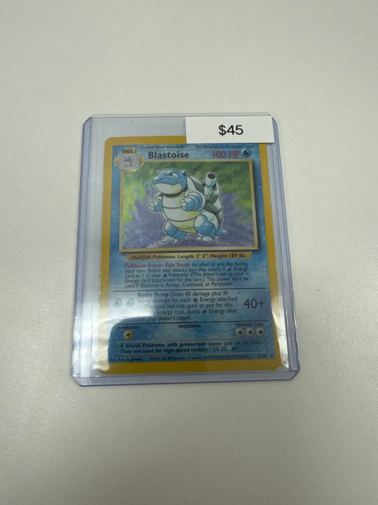 Pokémon Blastoise Base Set Holo 2/102