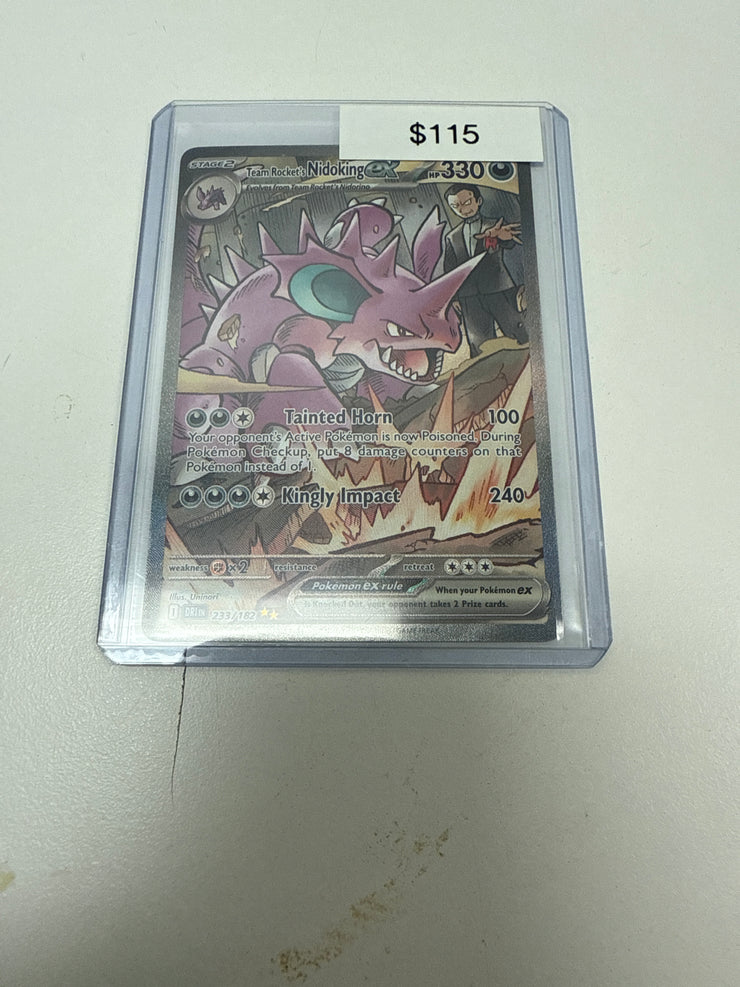 Destined Rivals Team Rocket’s Nidoking Ex 