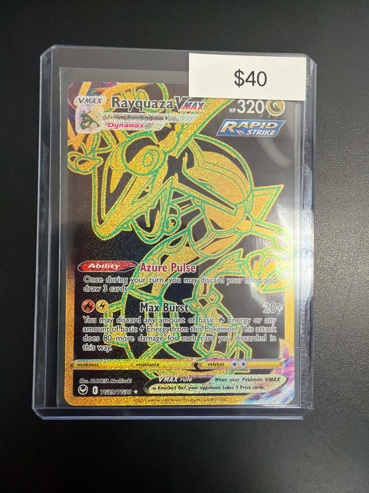 Pokemon Rayquaza Vmax TG29/TG30