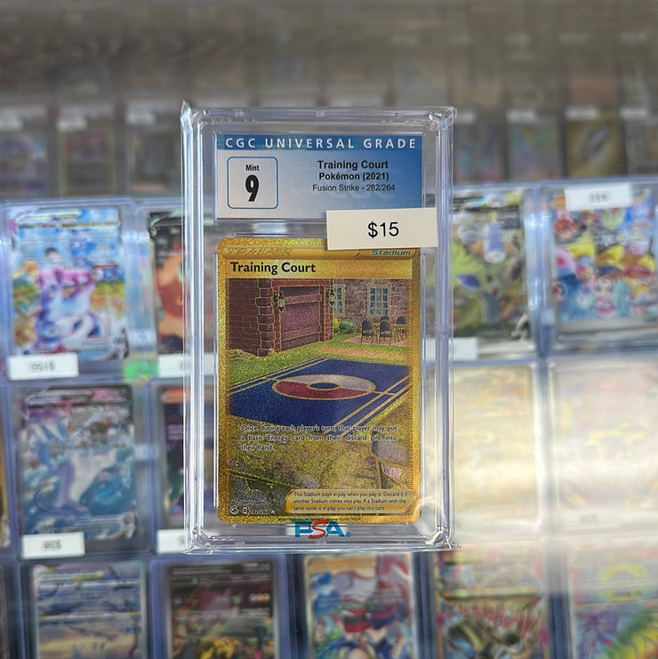 Pokémon Training Court Fusion Strike 282/264 CGC 9