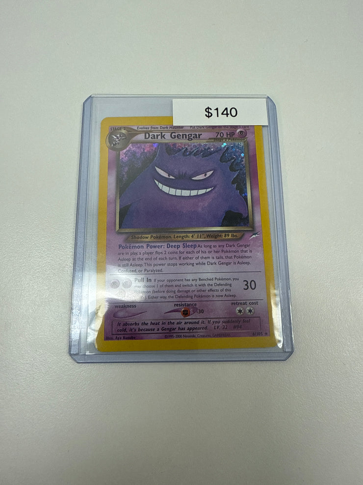 Pokémon Dark Gengar Holo 6/105