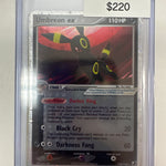 Pokemon Umbreon ex 112/115