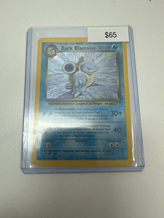Pokemon Dark Blastoise 4/110