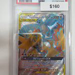 Pokemon Moltres & Zapdos & Articuno GX Hidden Fates 66/68 PSA 10
