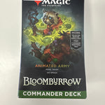 Magic The Gathering Bloomburrow Animated Army Comander Deck