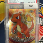 Pokemon Topps Chrome 2000 Charmeleon PSA 9