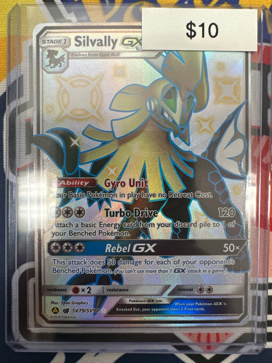 Pokemon Hidden Fates Silvally GX SV79/SV94