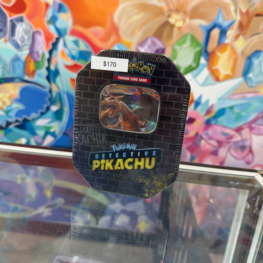 Pokemon Detective Pikachu Tin Charizard