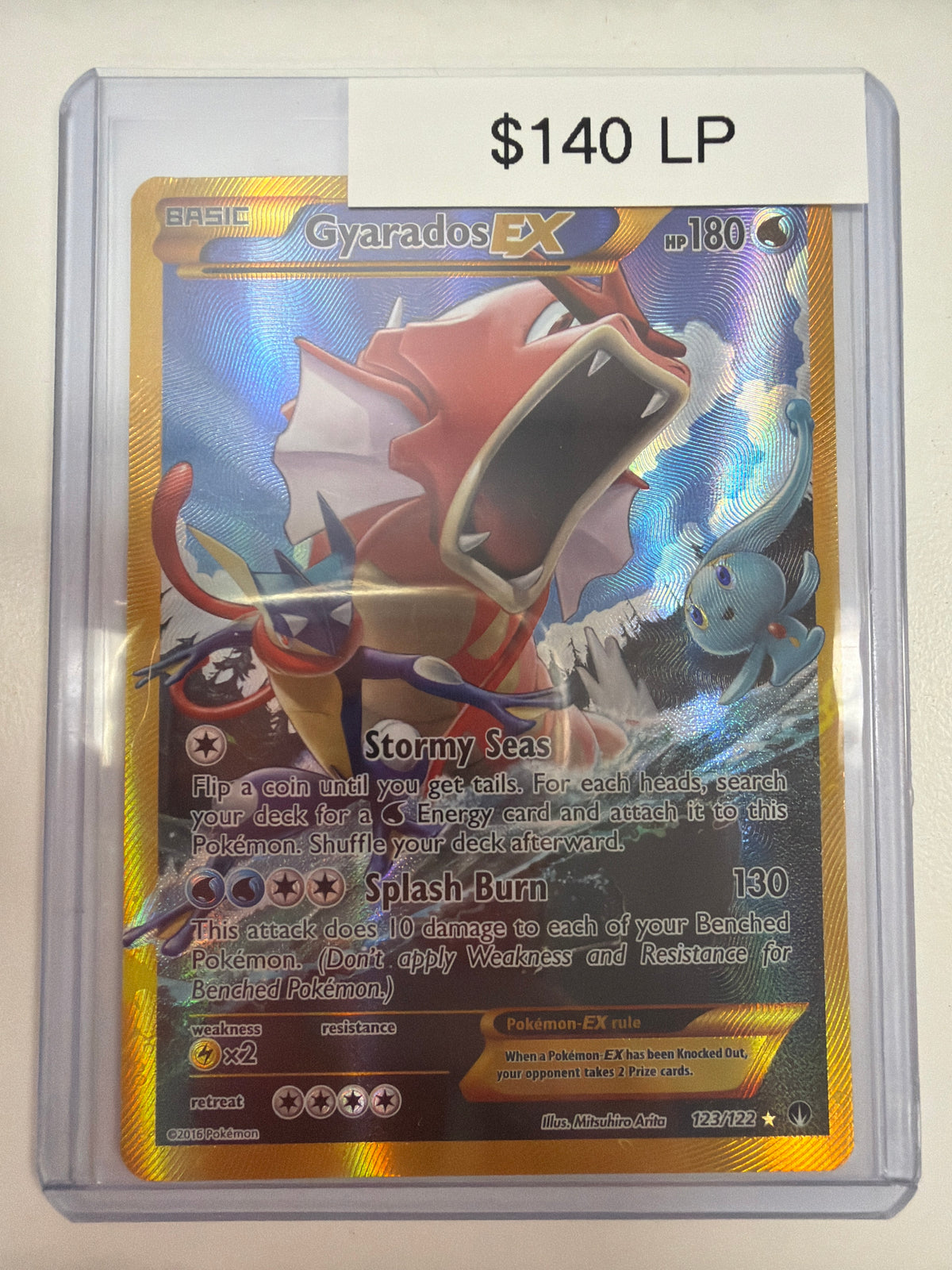 Pokemon Gyarados EX 123/122 LP