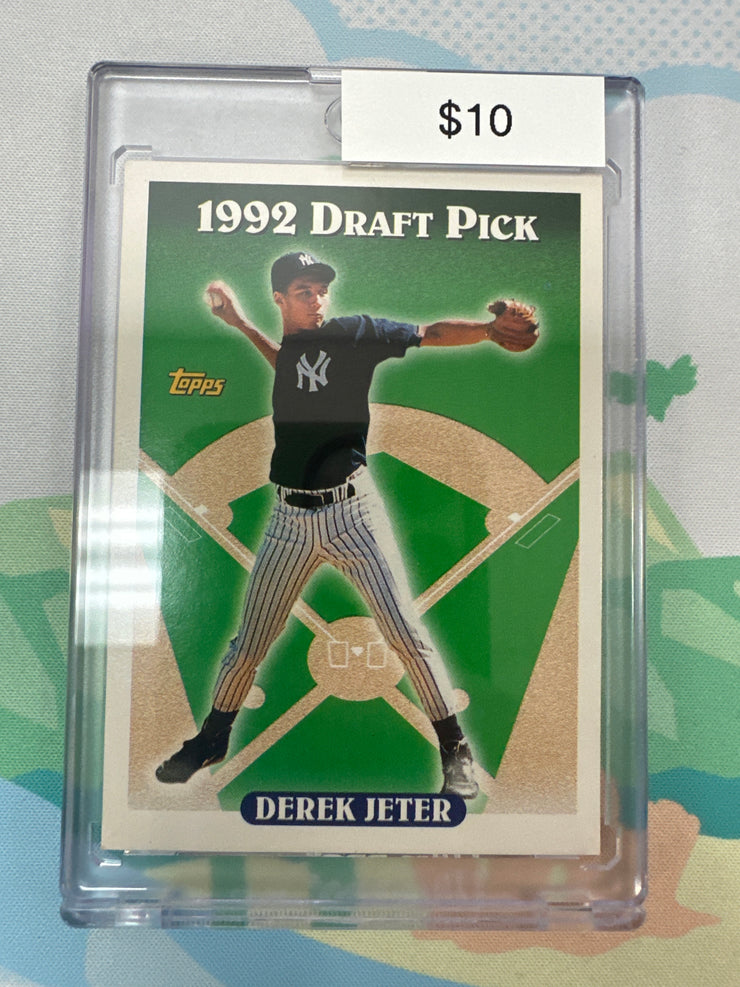 Topps 1992 Draft Pick Derek Jeter 