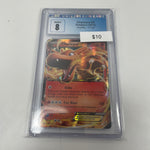 Pokemon Charizard Ex 11/106 CGC 8