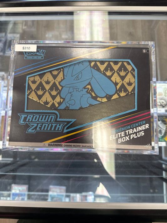Pokémon Crown Zenith Pokemon Center Trainer Box