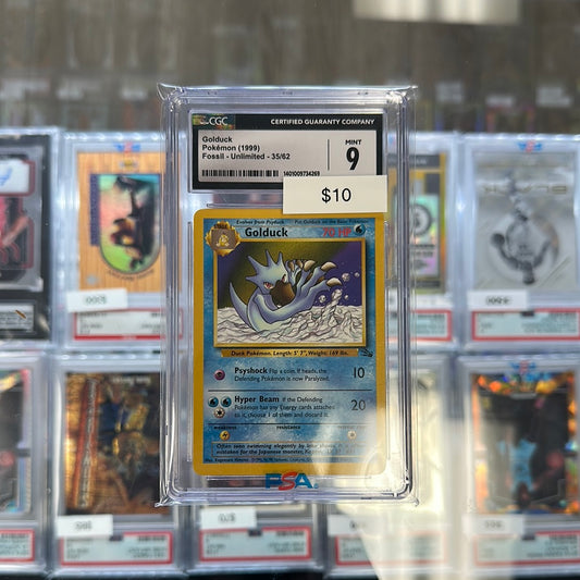 Pokémon Golduck CGC 9
