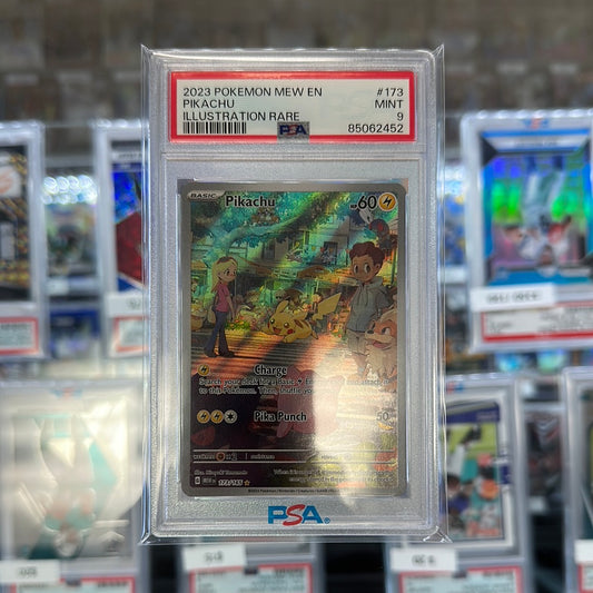 2023 Pokémon 151 Pikachu #153 PSA 9