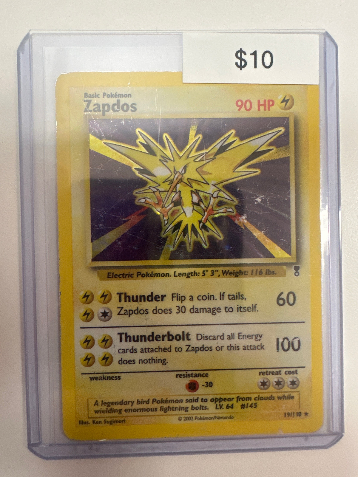 Pokemon Zapdos 19/110