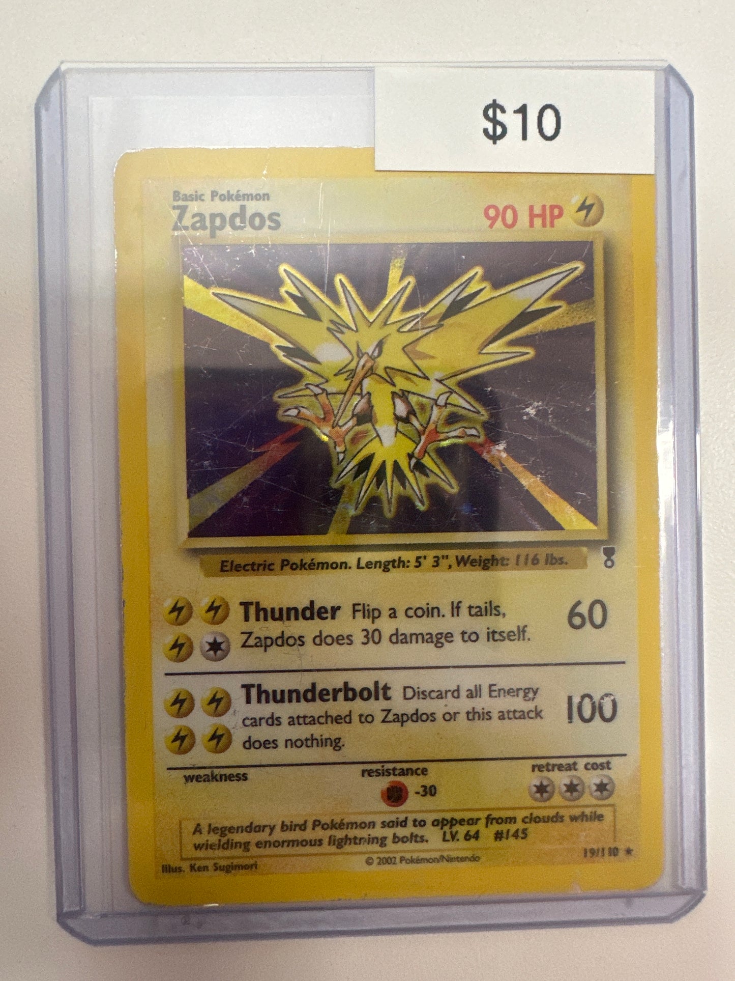 Pokemon Zapdos 19/110