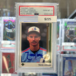 Randy Johnson Upper Deck Rookie Auto PSA 10