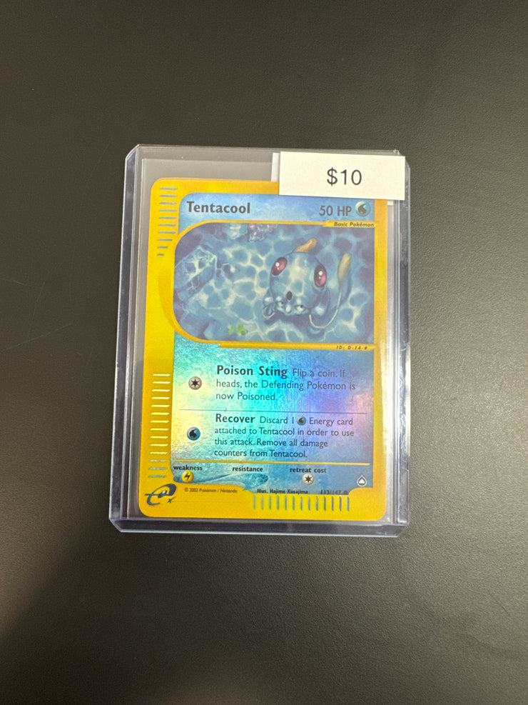 Pokémon Tentacool Reverse Holo 113/147