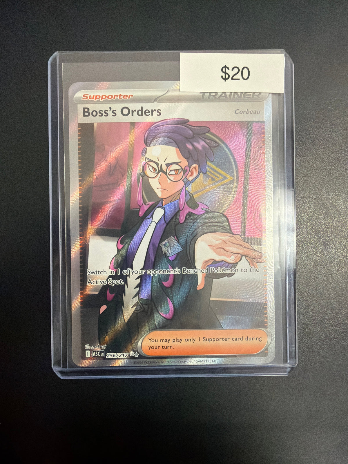 Pokemon Ascended Heroes Boss Orders 256/217
