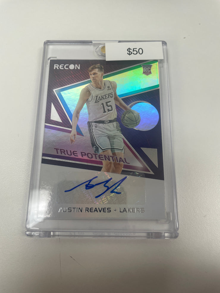 2021 Recon Austin Reaves Rookie Auto 