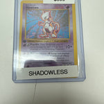 1999 Mewtwo Holo Shadowless 1st Edition #10/102