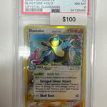 Pokemon Crystal Guardians Blastoise Holo #2 PSA 8