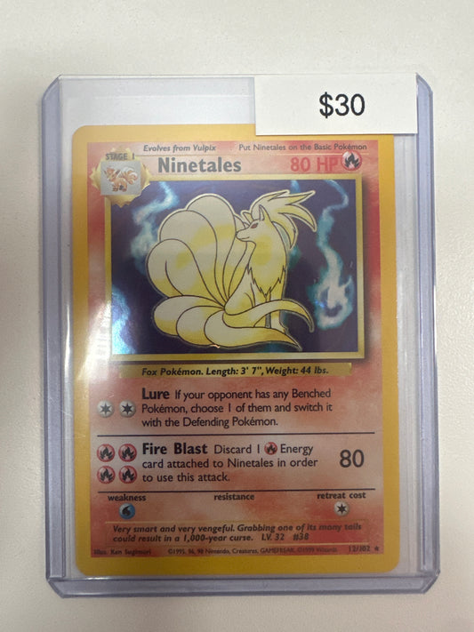 Pokemon Ninetales 12/102
