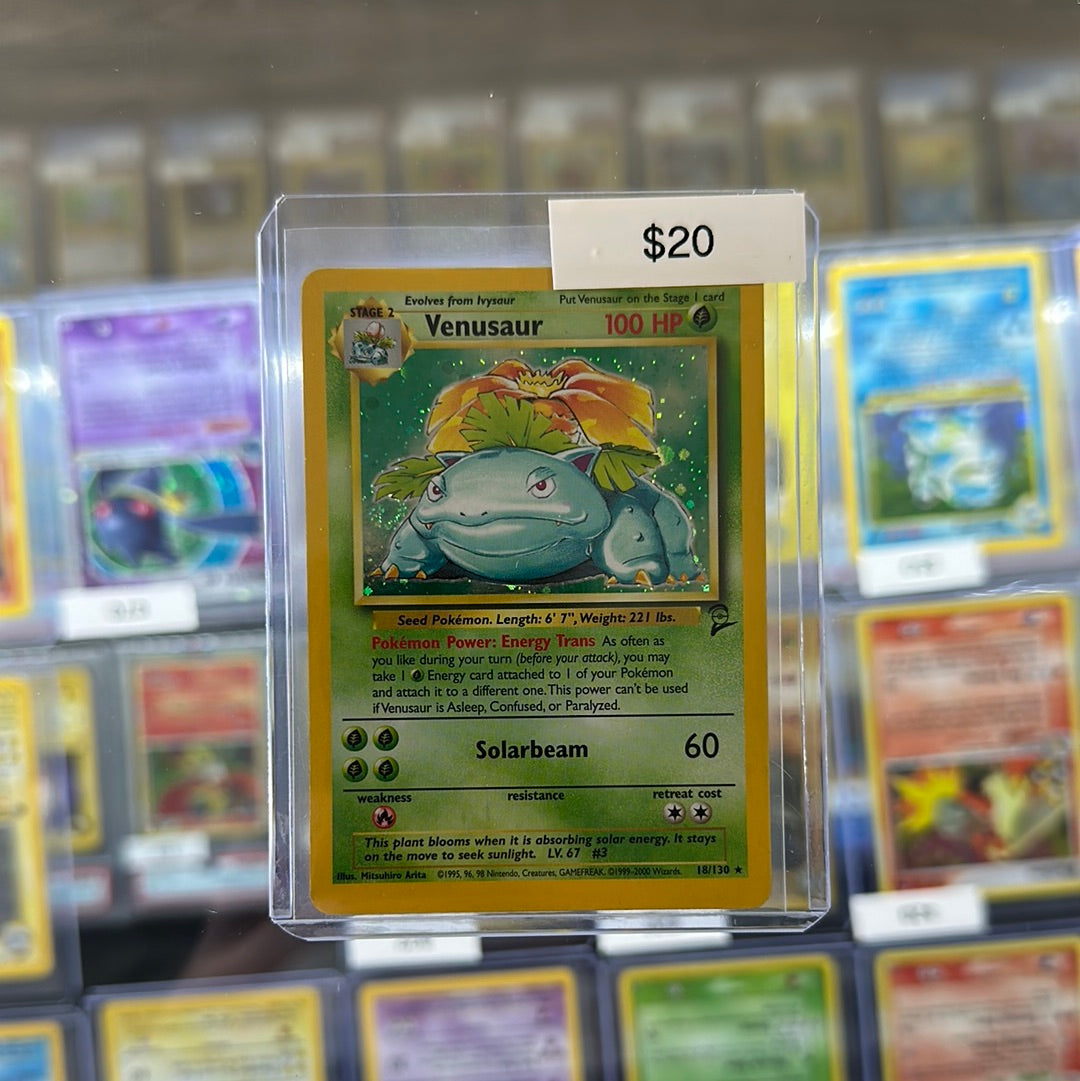 Pokémon Base Set 2 Venusaur 18/130