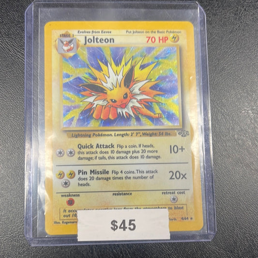 Pokémon Jolteon Jungle Holo 4/64