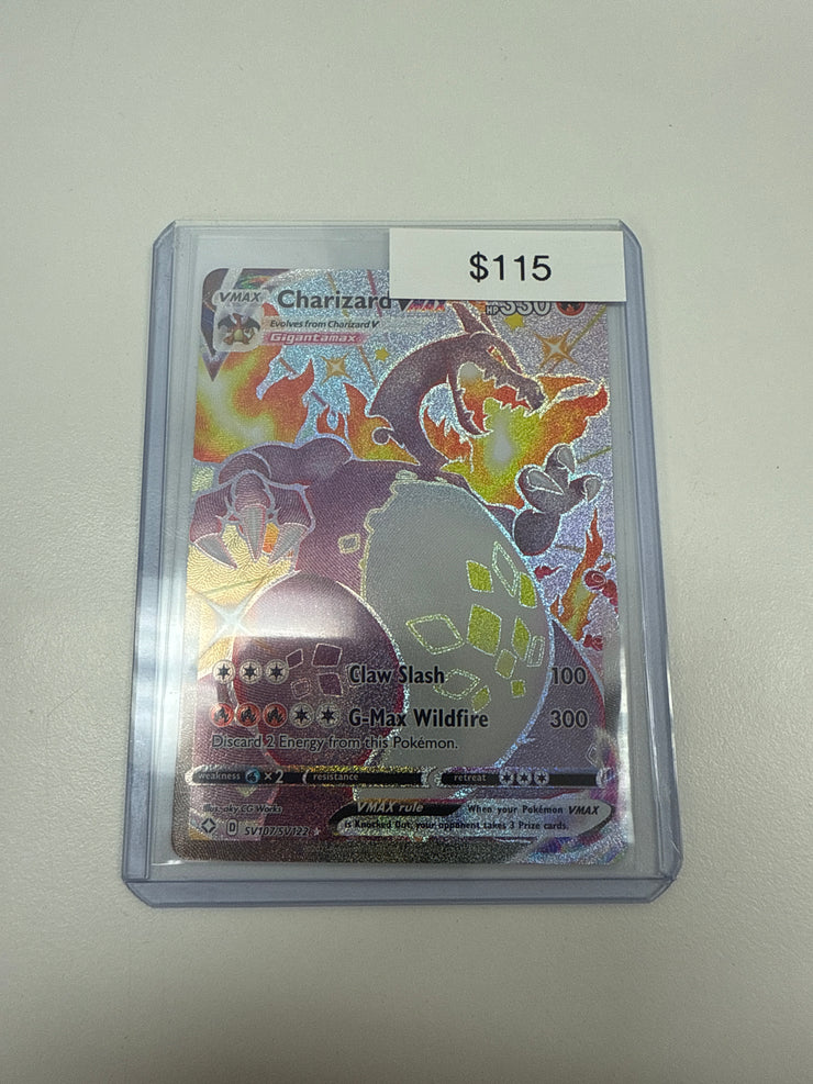 Pokémon Charizard VMAX SV107/SV122