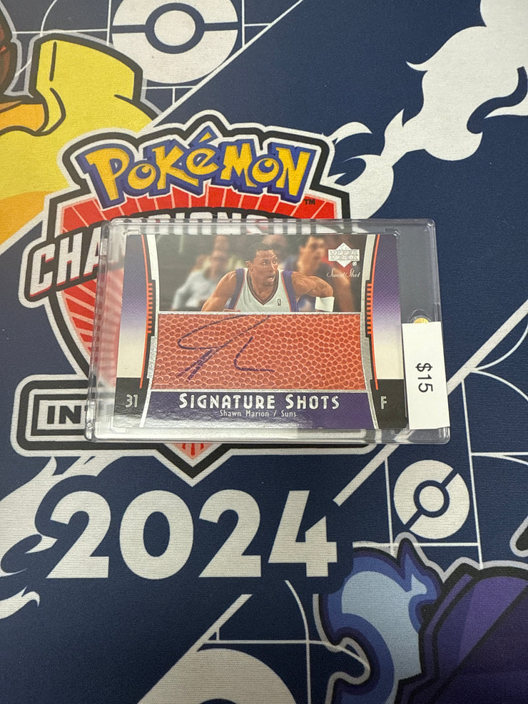 2004 Upper Deck Shawn Marion Auto 