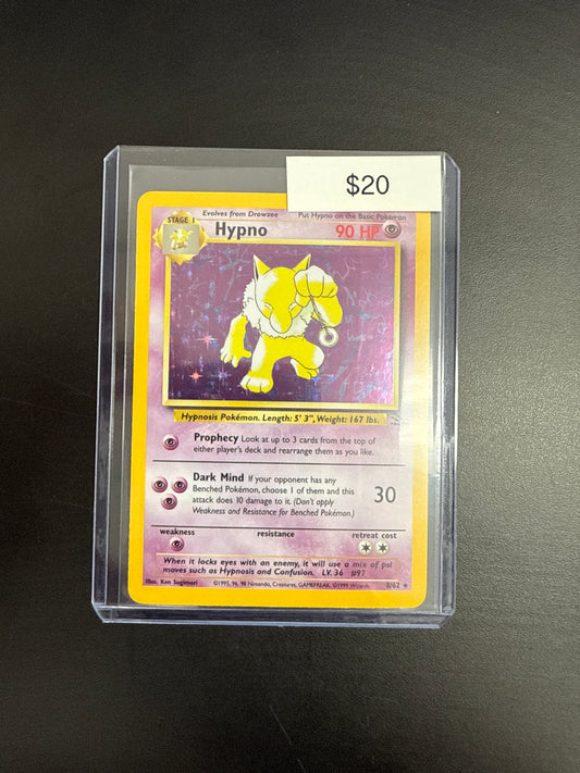 Pokémon Hypno Fossil 8/62