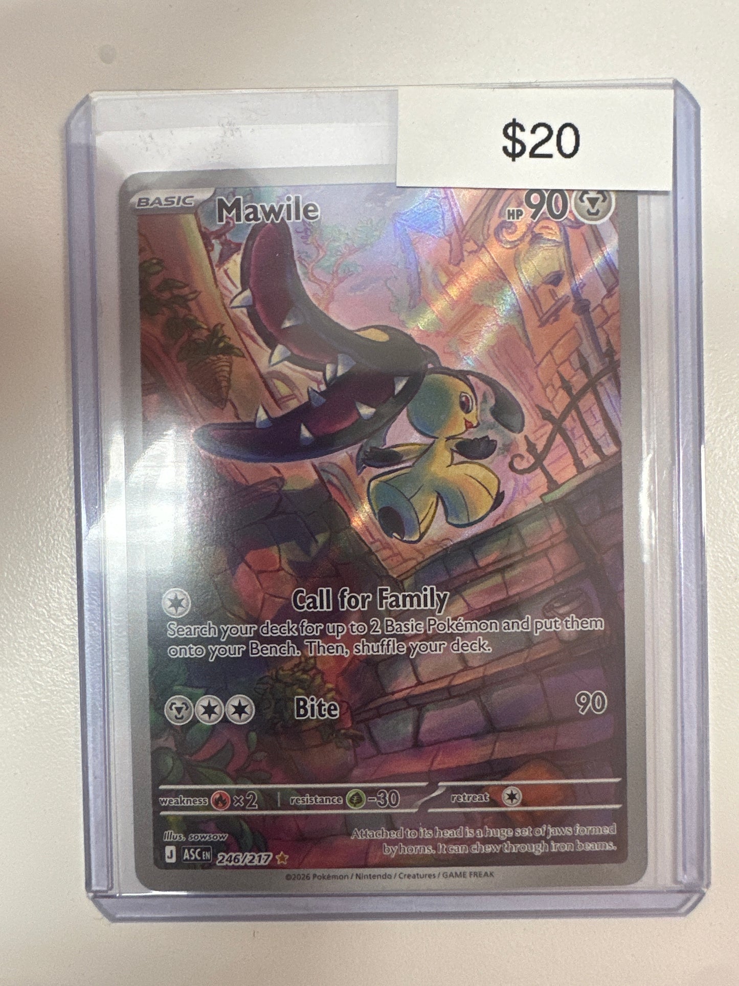 Pokemon Mawile 246/217