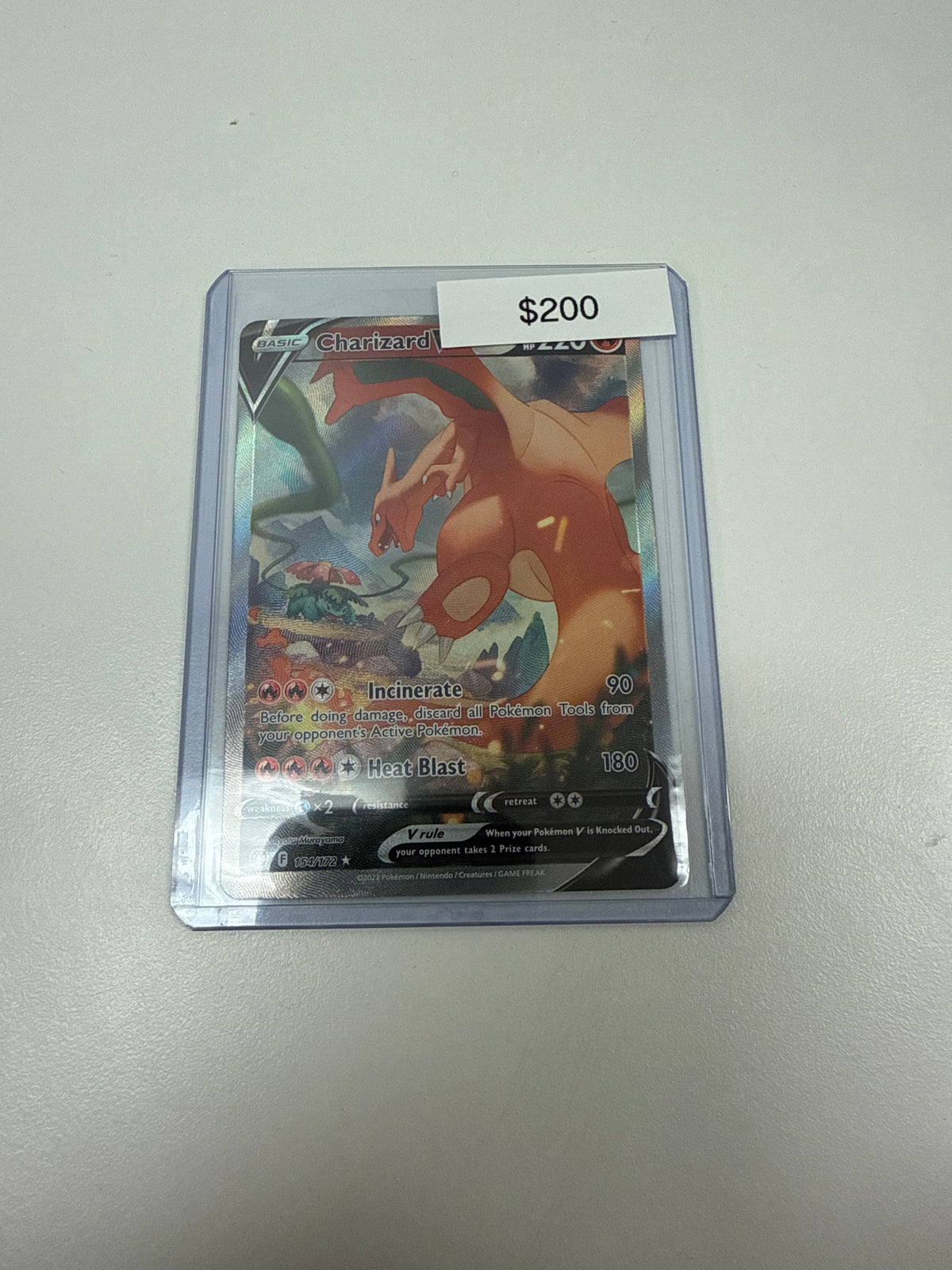 Pokémon Brilliant Stars Charizard V 154/172