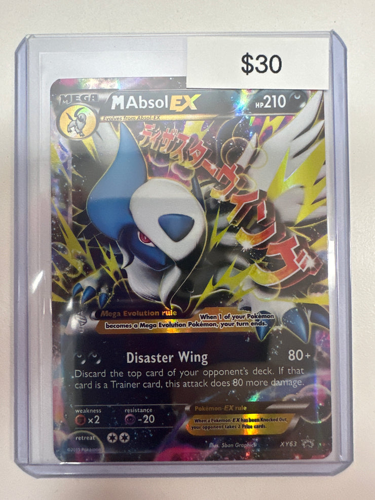Pokemon M Absol EX XY63