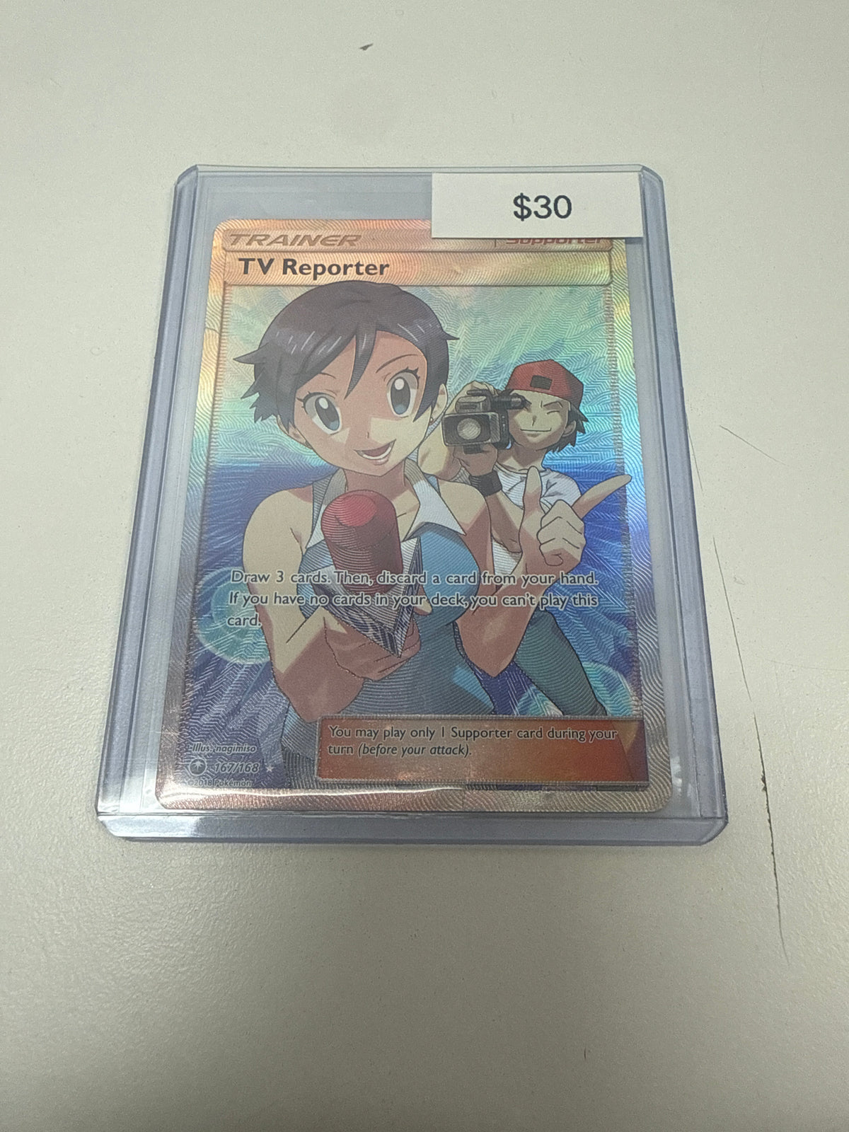 Pokemon Tv Reporter #167/168