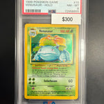 Pokemon Base Set Venusaur #15/102 PSA 8
