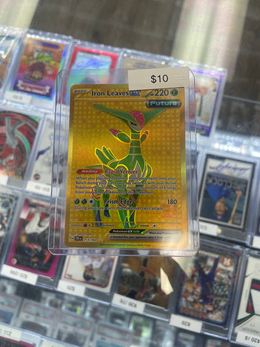 Pokemon Iron Leaves Ex Gold #213/162