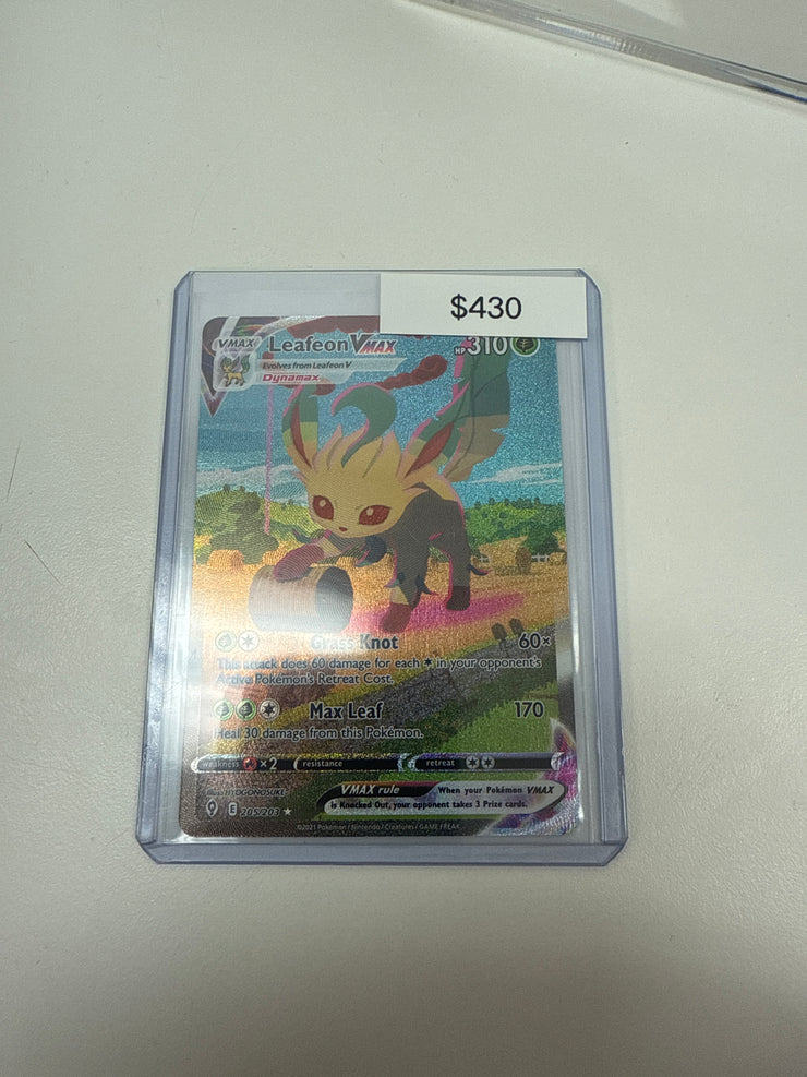 Pokémon LEAFEON Vmax Alt 205/203