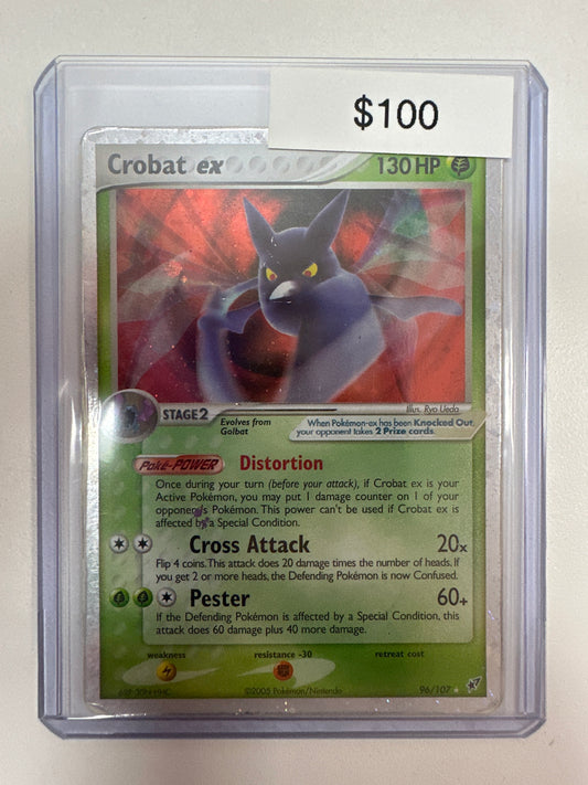 Pokemon Crobat ex 96/107