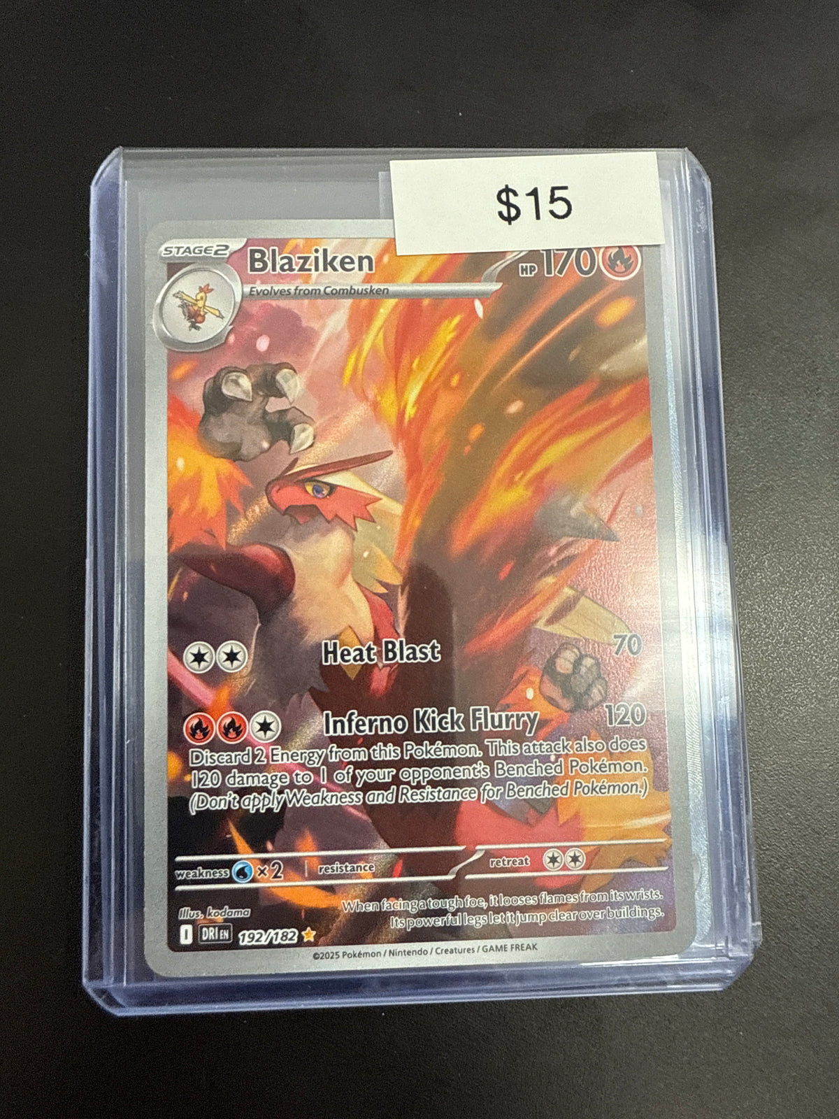 Pokémon Blaziken 192/182