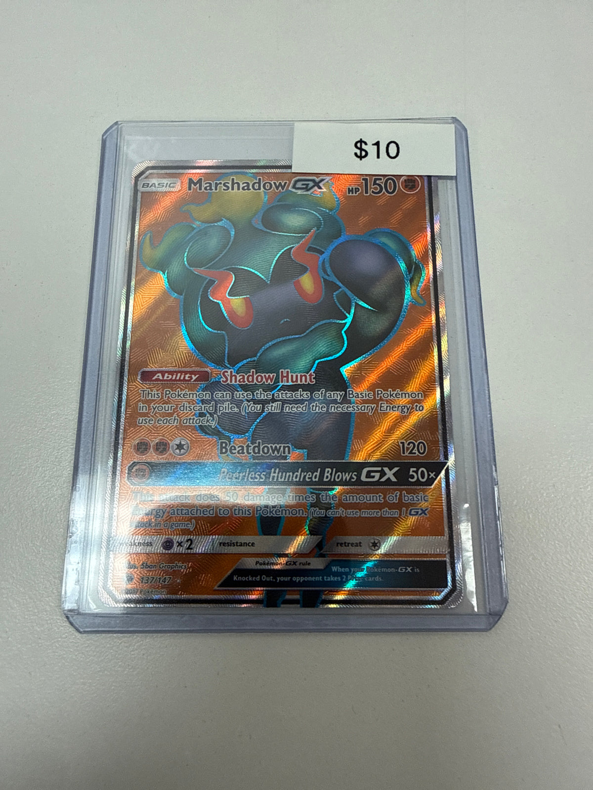 Pokemon Marshadow Gx #137/147