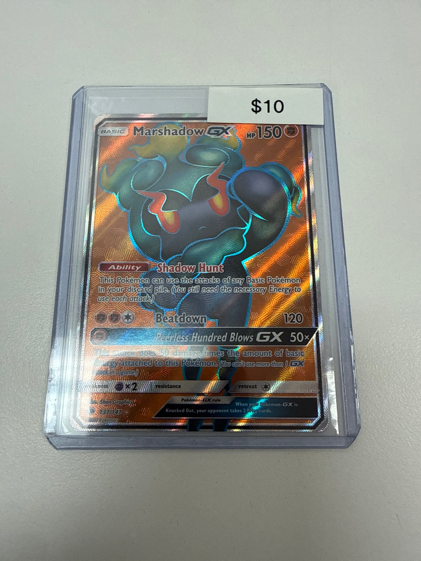 Pokemon Marshadow Gx #137/147